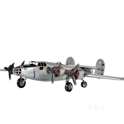c1940 B-24 Liberator Bomber Sculpture HomeRoots
