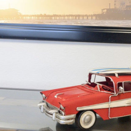 c1957 Red Ford Country Squire Station Wagon Sculpture HomeRoots