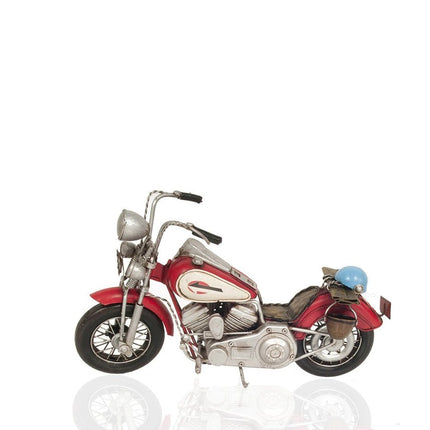 Red Harley Davidson Motorcycle Sculpture HomeRoots