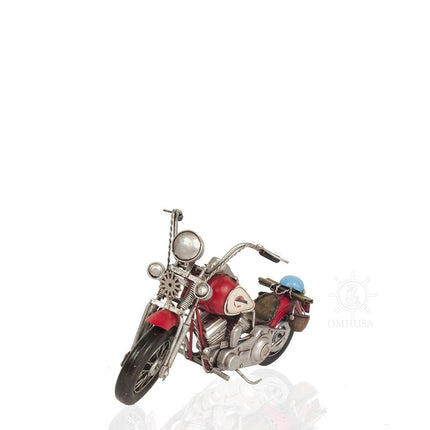 Red Harley Davidson Motorcycle Sculpture HomeRoots
