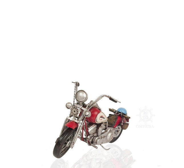 Red Harley Davidson Motorcycle Sculpture HomeRoots