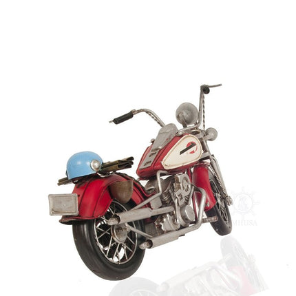 Red Harley Davidson Motorcycle Sculpture HomeRoots
