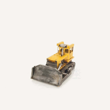 7" Yellow Metal Hand Painted Model Car