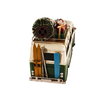 c1960s Volkswagen Christmas Bus Sculpture HomeRoots