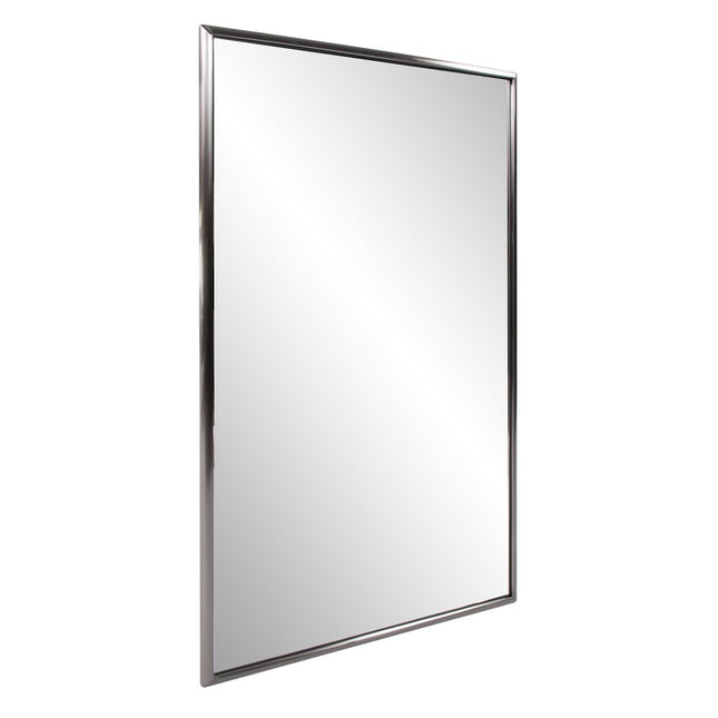 36" Gunmetal Metal Framed Accent Mirror HomeRoots