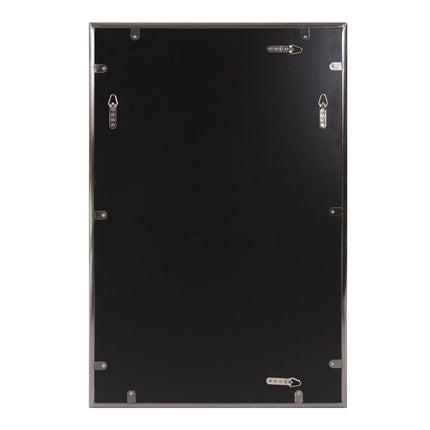 36" Gunmetal Metal Framed Accent Mirror HomeRoots