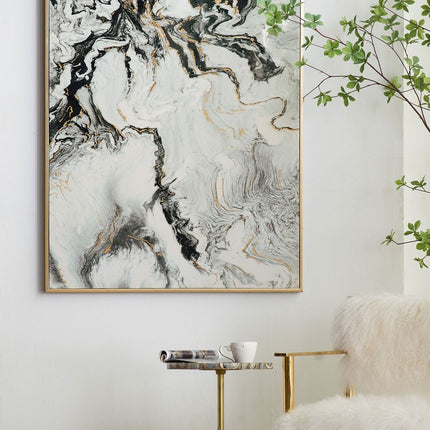 Set of Two White Framed Art HomeRoots