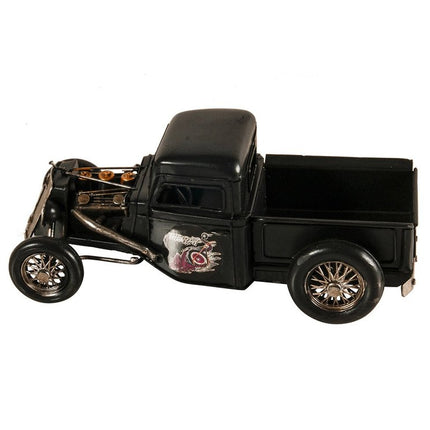 5" Black Metal Hand Painted Model Car