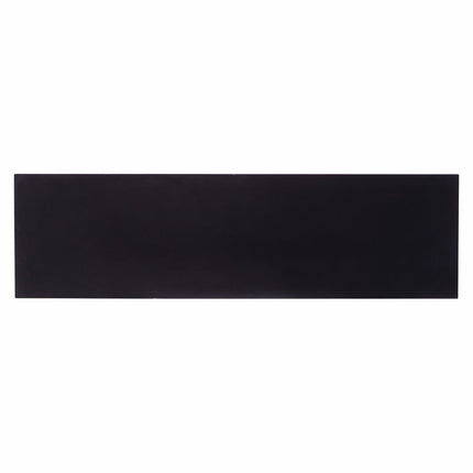 50" Black Solid Wood Two Drawer Sideboard HomeRoots