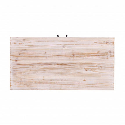 Modern Farmhouse Rustic Natural Accent Storage Cabinet HomeRoots