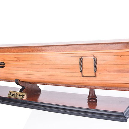8" Wooden Manufactured Wood Hand Painted Decorative Boat HomeRoots