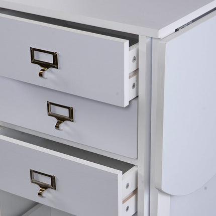 Fold-out Organizer and Craft Desk HomeRoots