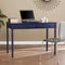 Navy Blue Writing Desk HomeRoots