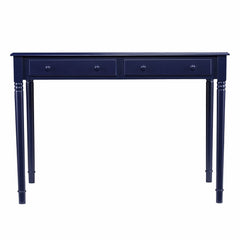 Navy Blue Writing Desk HomeRoots