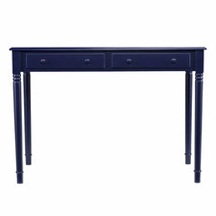 Navy Blue Writing Desk HomeRoots