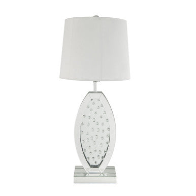 ACME 40215 Nysa Table Lamp, Mirrored & Faux Crystals ACME Furniture