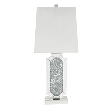 ACME 40216 Noralie Table Lamp, Mirrored & Faux Diamonds ACME Furniture