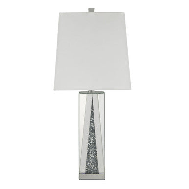 ACME 40218 Noralie Table Lamp, Mirrored & Faux Diamonds ACME Furniture