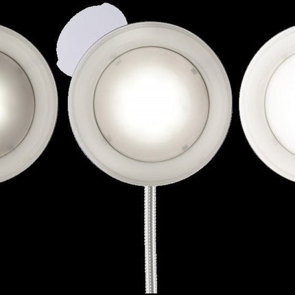 Black Matte and Silver LED Adjustable Desk Lamp HomeRoots