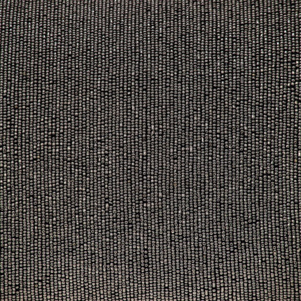 Shimmering Gray Beaded Luxury Throw Pillow HomeRoots