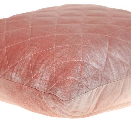 Tufted Diamond Pink Transitional Square Pillow HomeRoots