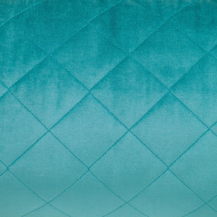Tufted Diamond Aqua Transitional Lumbar Pillow HomeRoots