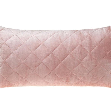 Tufted Diamond Pink Transitional Lumbar Pillow HomeRoots