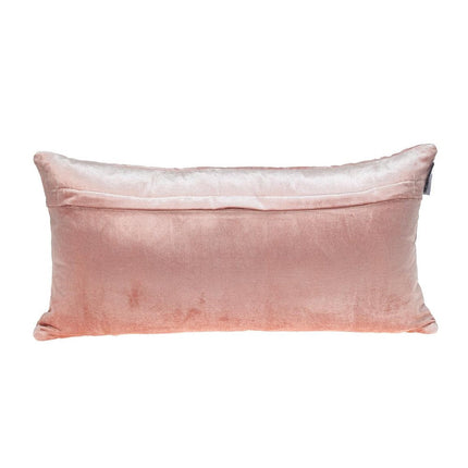 Tufted Diamond Pink Transitional Lumbar Pillow HomeRoots