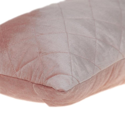 Tufted Diamond Pink Transitional Lumbar Pillow HomeRoots