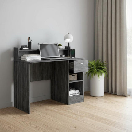 40" Graphite Computer Desk HomeRoots