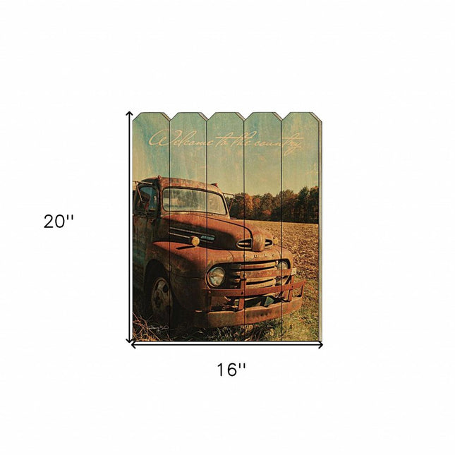 Welcome to the Country Unframed Print Wall Art HomeRoots