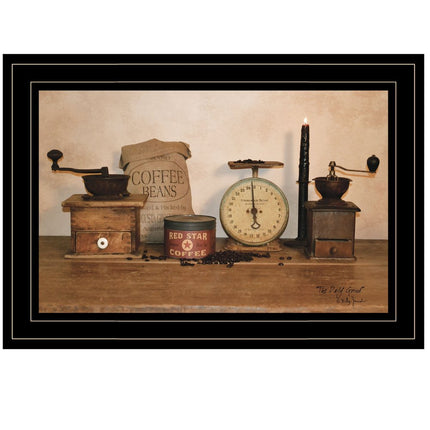 The Daily Grind 2 Black Framed Print Wall Art HomeRoots