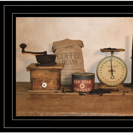 The Daily Grind 2 Black Framed Print Wall Art HomeRoots