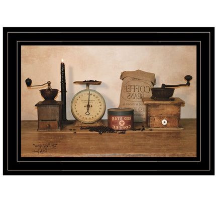 The Daily Grind 2 Black Framed Print Wall Art HomeRoots