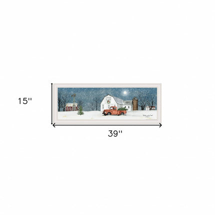 Winter on The Farm 3 White Framed Print Wall Art HomeRoots