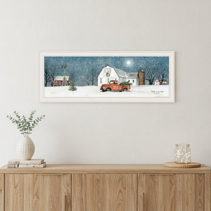 Winter on The Farm 3 White Framed Print Wall Art HomeRoots
