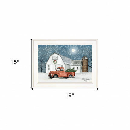 Wintry Weather 2 White Framed Print Wall Art HomeRoots