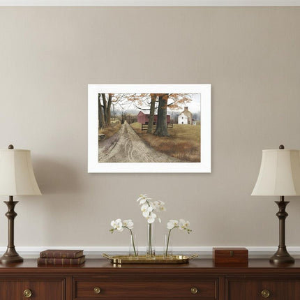 The Road Home 5 White Framed Print Wall Art HomeRoots
