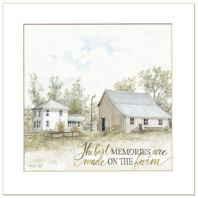 The Best Memories 2 White Framed Print Wall Art HomeRoots