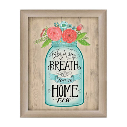 Youre Home Now Brown Framed Print Wall Art HomeRoots