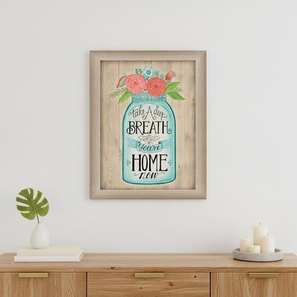 Youre Home Now Brown Framed Print Wall Art HomeRoots