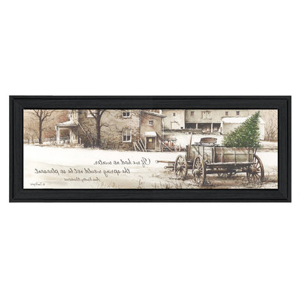Winter Black Framed Print Wall Art HomeRoots