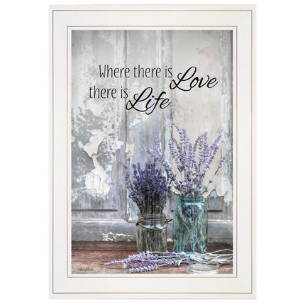 Where There is Love 2 White Framed Print Wall Art HomeRoots