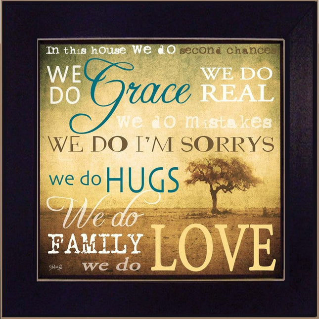 We Do 2 Black Framed Print Wall Art HomeRoots