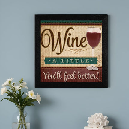 Youll Feel Better Black Framed Print Wall Art HomeRoots
