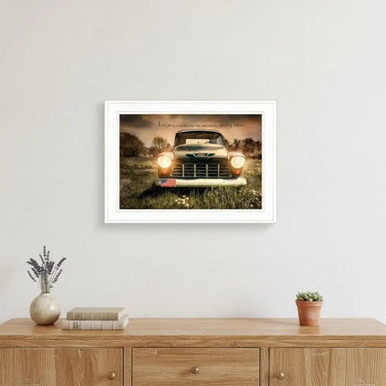 Wrong Lane 1 White Framed Print Wall Art HomeRoots