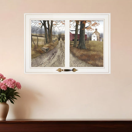 The Road Home 6 White Framed Print Wall Art HomeRoots