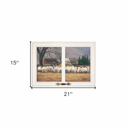 Wool Gathering 2 White Framed Print Wall Art HomeRoots