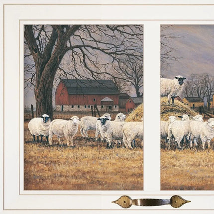 Wool Gathering 2 White Framed Print Wall Art HomeRoots
