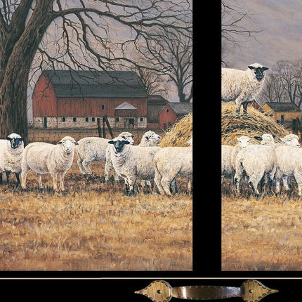Wool Gathering 3 Black Framed Print Wall Art HomeRoots